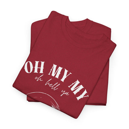 Oh My My Vintage Vinyl Graphic // Unisex Heavy Cotton Tee - Perfect for Music Lovers