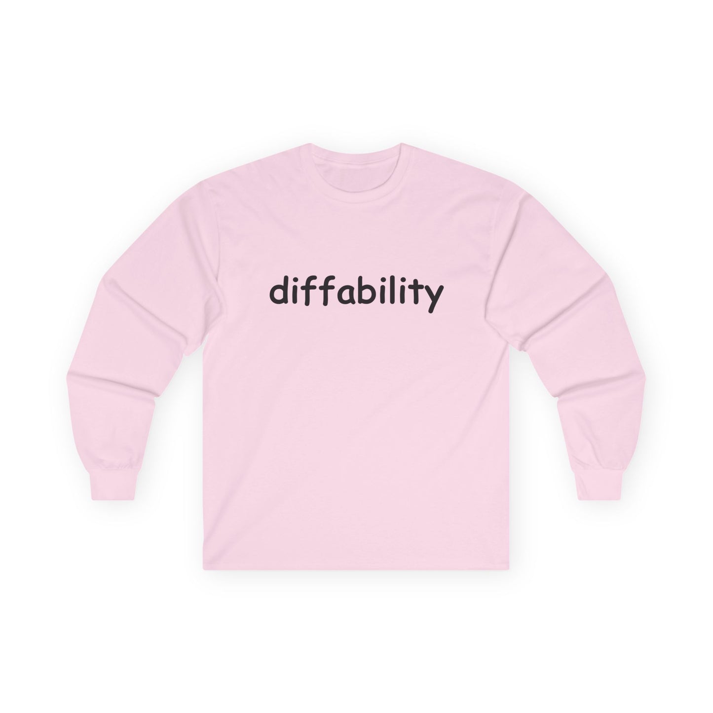 Diffability // Unisex Ultra Cotton Long Sleeve Tee