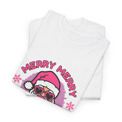 Merry Merry Girly Pops Christmas Tee
