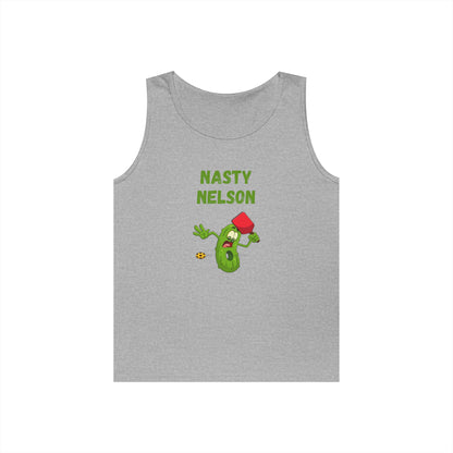 Pickleball // Nasty Nelson // Unisex Heavy Cotton Tank Top