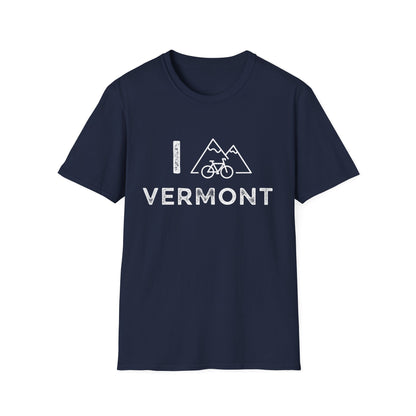 I (Mountain) Bike Vermont // Unisex Softstyle T-Shirt
