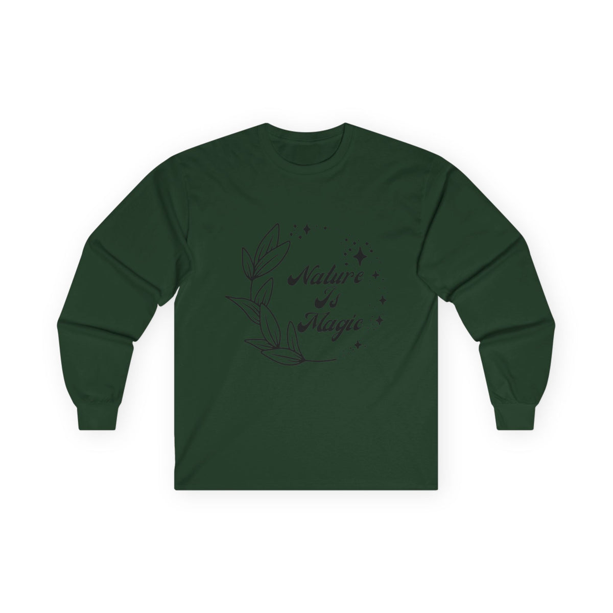 Nature is Magic // Unisex Ultra Cotton Long Sleeve Tee - Embrace Nature's Beauty