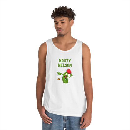 Pickleball // Nasty Nelson // Unisex Heavy Cotton Tank Top