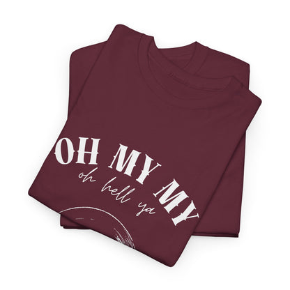 Oh My My Vintage Vinyl Graphic // Unisex Heavy Cotton Tee - Perfect for Music Lovers