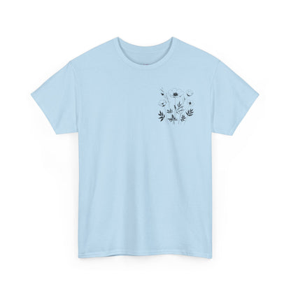 We're Rooting For You - Flowers // Unisex Heavy Cotton Tee - Perfect for Everyday Comfort