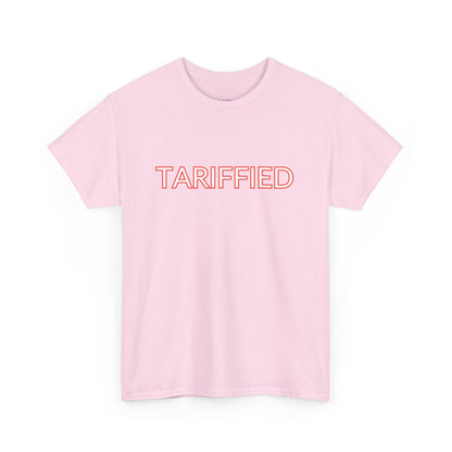Tarrified // Unisex Heavy Cotton Tee - Scary Economy Statement Shirt