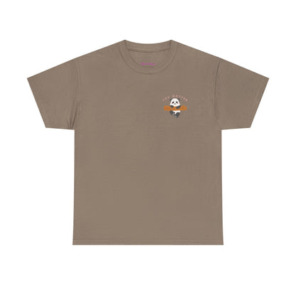 Keep Hangin' On - Panda // Unisex Heavy Cotton Tee -Vibes Graphic Shirt