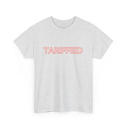 Tarrified // Unisex Heavy Cotton Tee - Scary Economy Statement Shirt