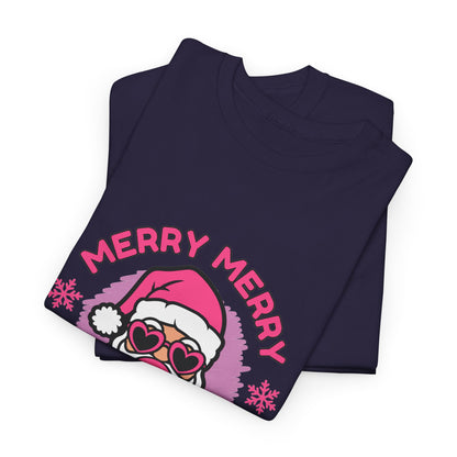 Merry Merry Girly Pops Christmas Tee