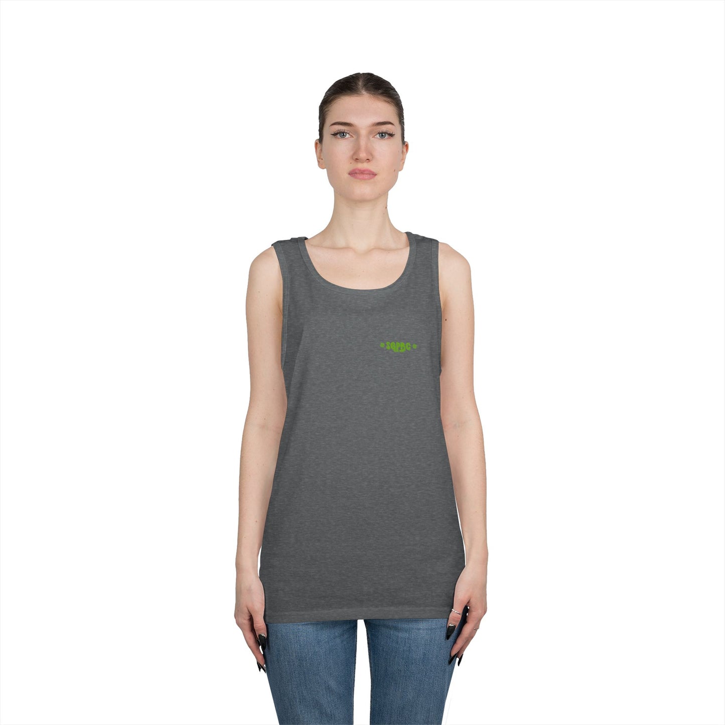 SGPBC // Green // Unisex Heavy Tank Top