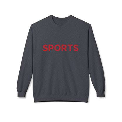 Sports // Unisex Midweight Softstyle Fleece Crewneck Sweatshirt