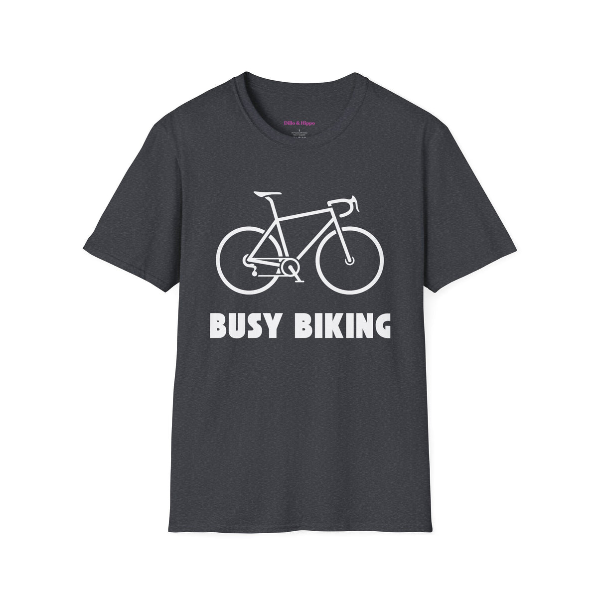 Busy (Road) Biking // Unisex Softstyle T-Shirt