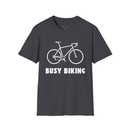 Busy (Road) Biking // Unisex Softstyle T-Shirt