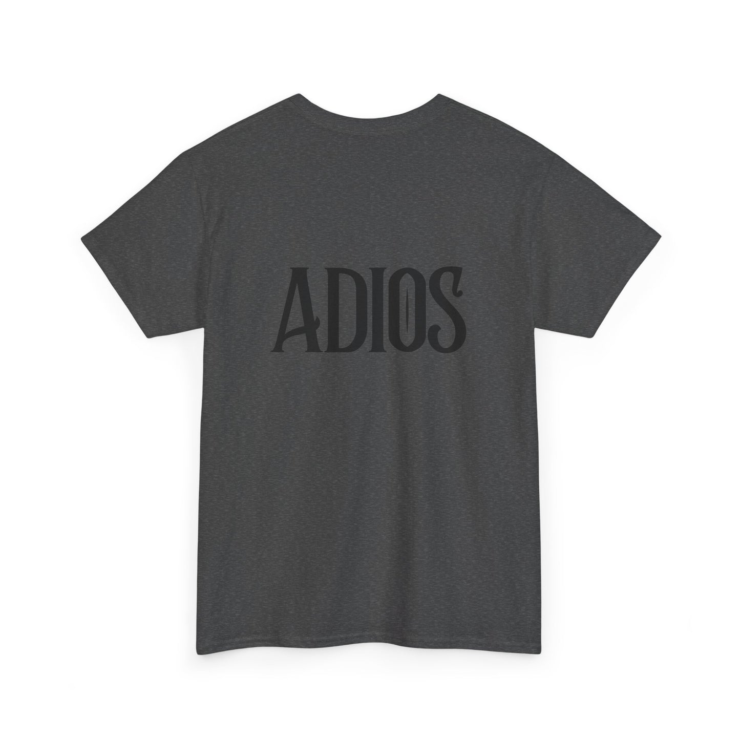 Howdy & Adios  // Unisex Heavy Cotton Tee - Casual Statement Shirt
