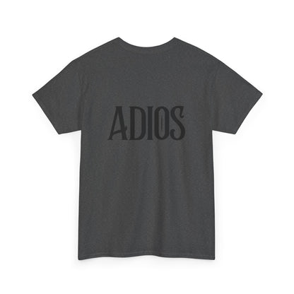 Howdy & Adios  // Unisex Heavy Cotton Tee - Casual Statement Shirt