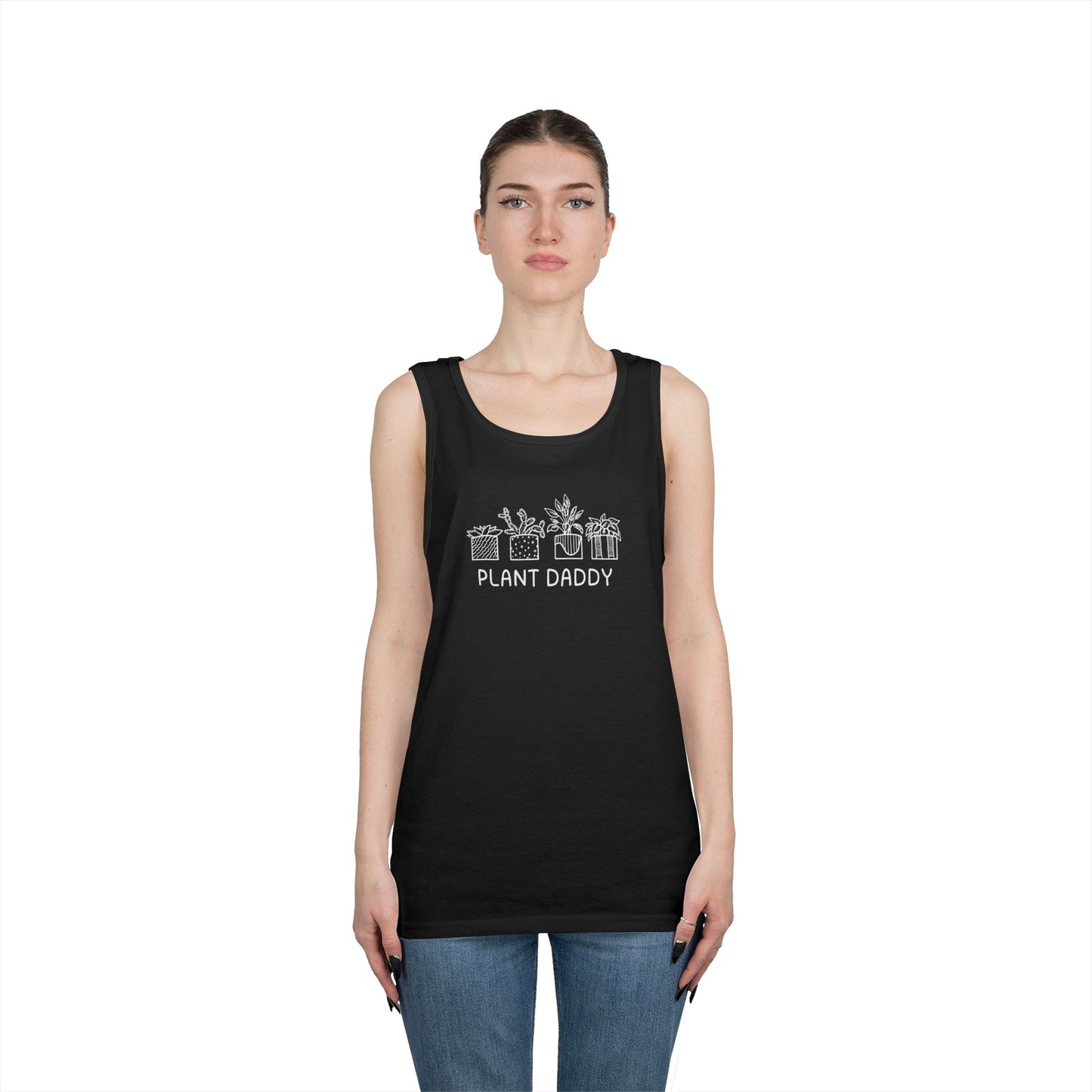 Plant Daddy // Unisex Heavy Cotton Tank Top - Perfect Gift for Plant Lovers