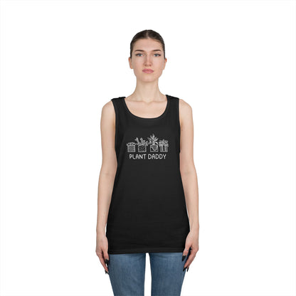 Plant Daddy // Unisex Heavy Cotton Tank Top - Perfect Gift for Plant Lovers