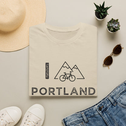 I (Mountain) Bike Portland // Unisex Softstyle T-Shirt