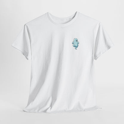 'Power Bottom Autumn' Blue Ghost // Playful Unisex Heavy Cotton Tee