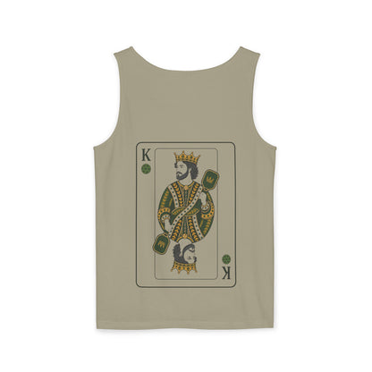 Pickleball - King of the Court - Vintage Playing Card - Tank Top — Graphic Tank