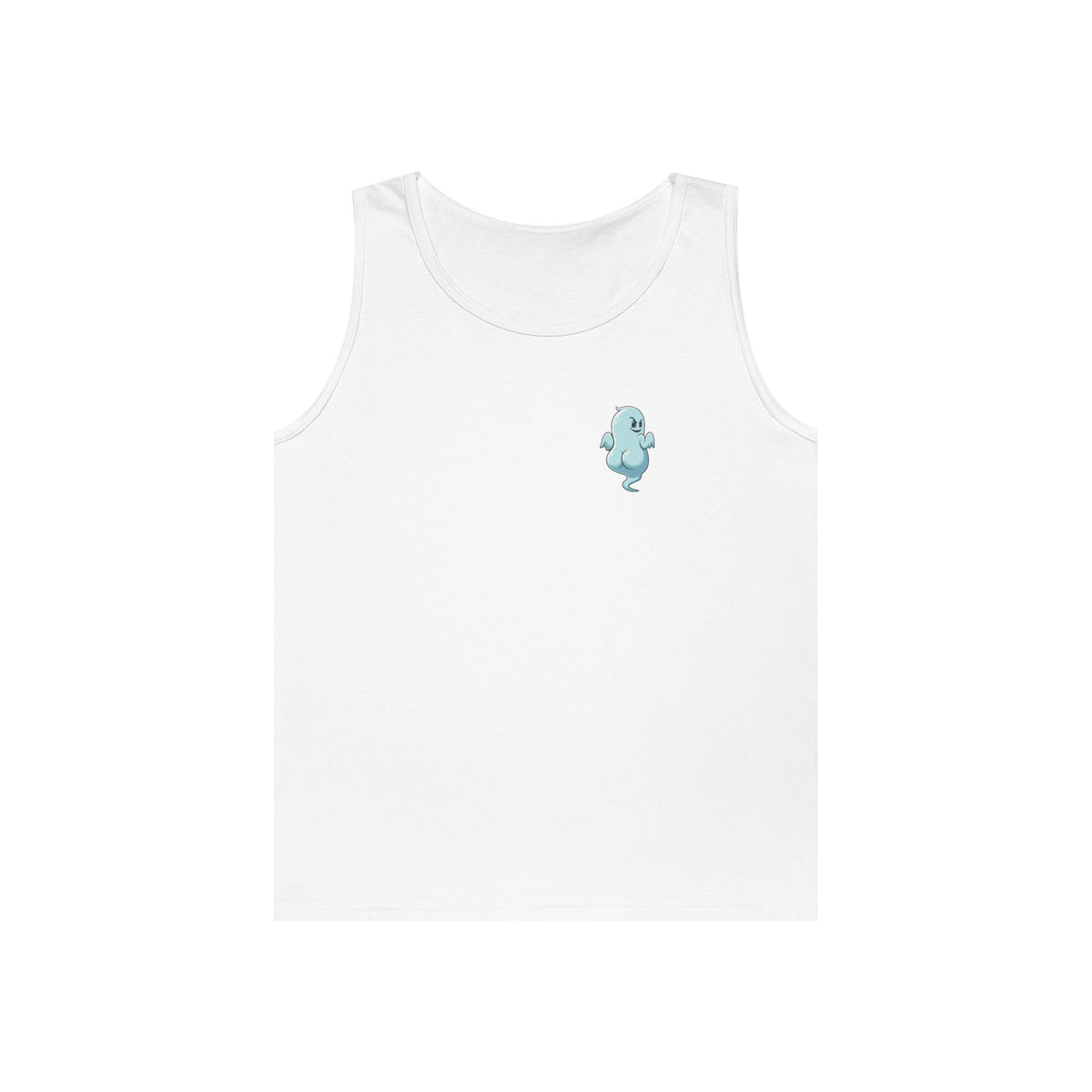 Power Bottom Autumn- Blue Ghost // Playful Tank Top for Unisex
