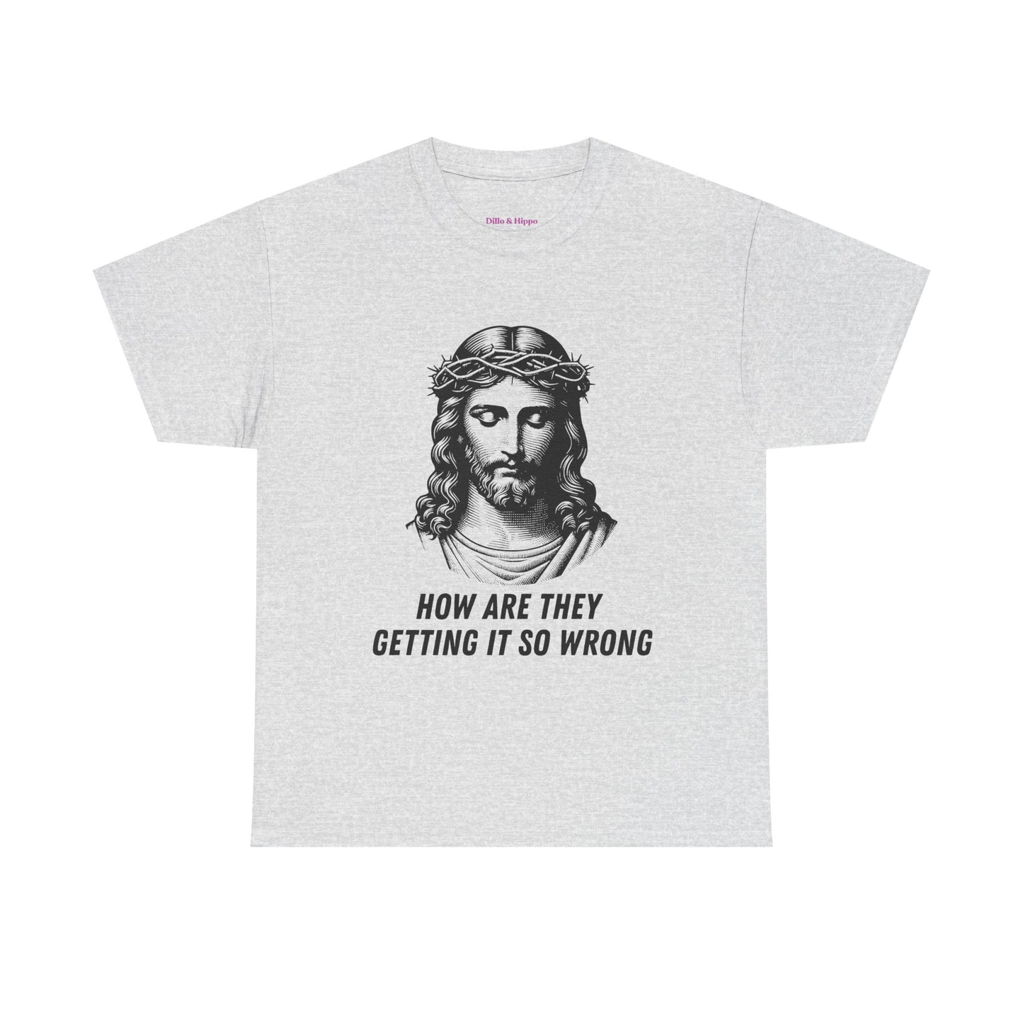 Christ-Inspired Unisex Heavy Cotton Tee - How Are They Getting It So Wrong?