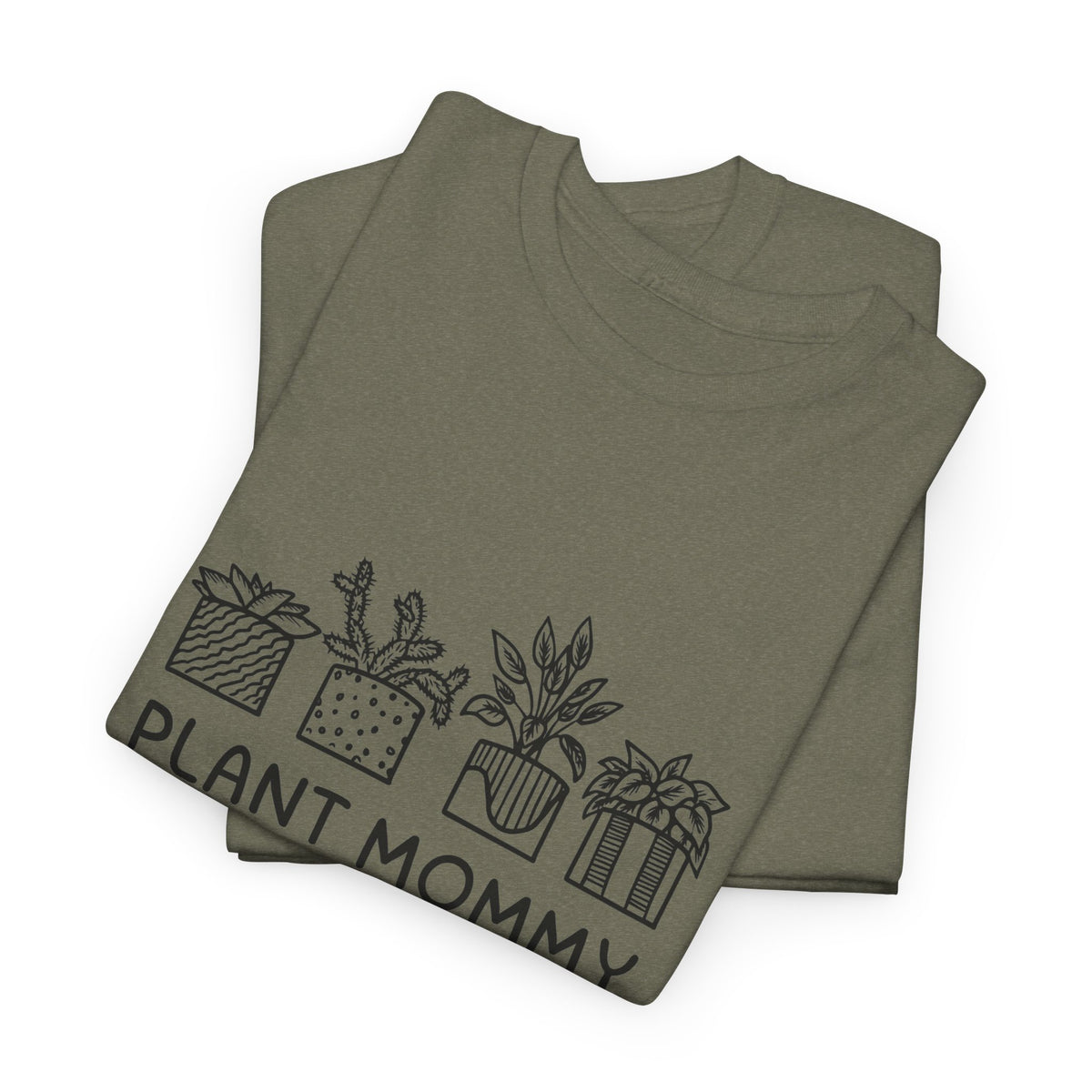 Plant Mommy // Unisex Heavy Cotton Tee - Perfect for Everyday Comfort