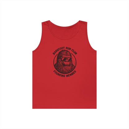Barefoot Run Club Founding Member //  Unisex Heavy Cotton Tank Top