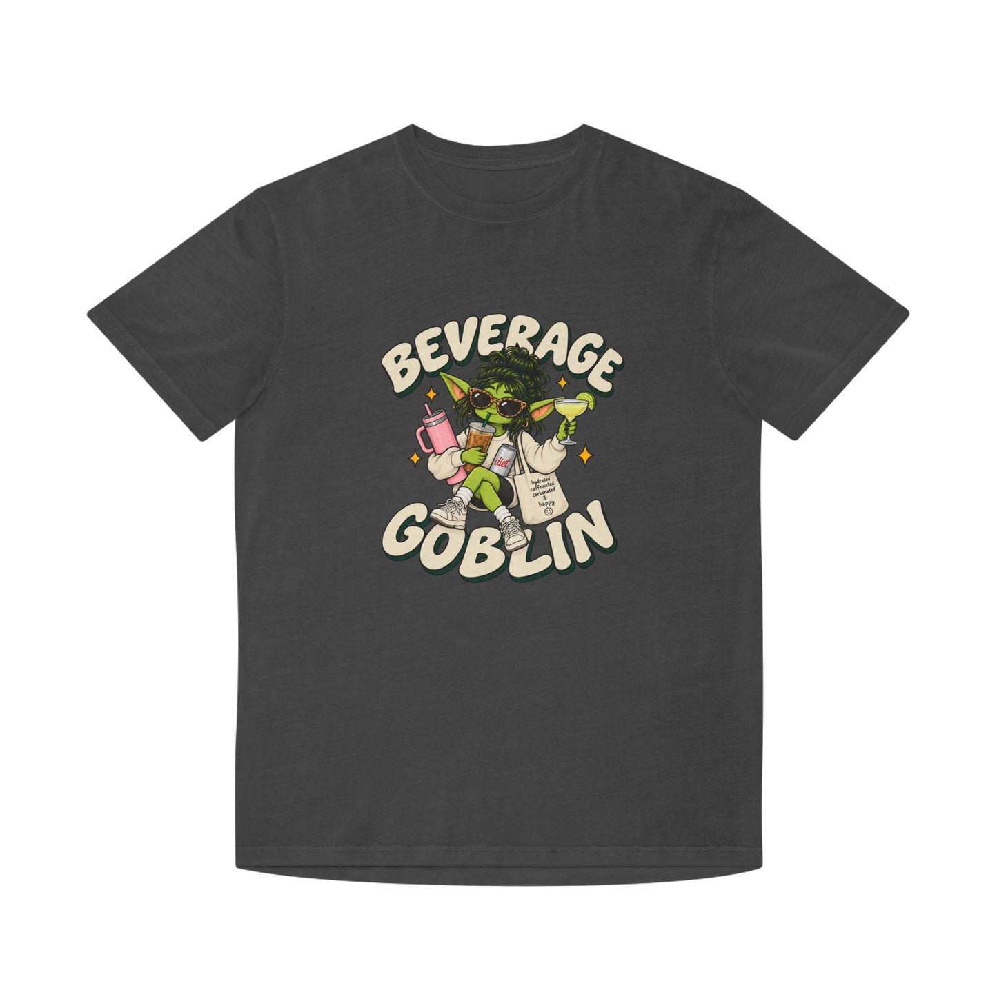 Beverage Goblin T-Shirt — Cute Retro Drink Lover Tee