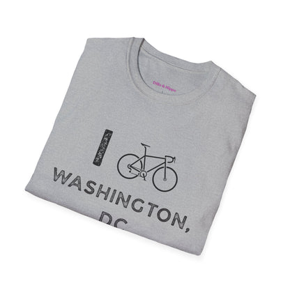 I (Road) Bike Washington, DC // Unisex Softstyle T-Shirt