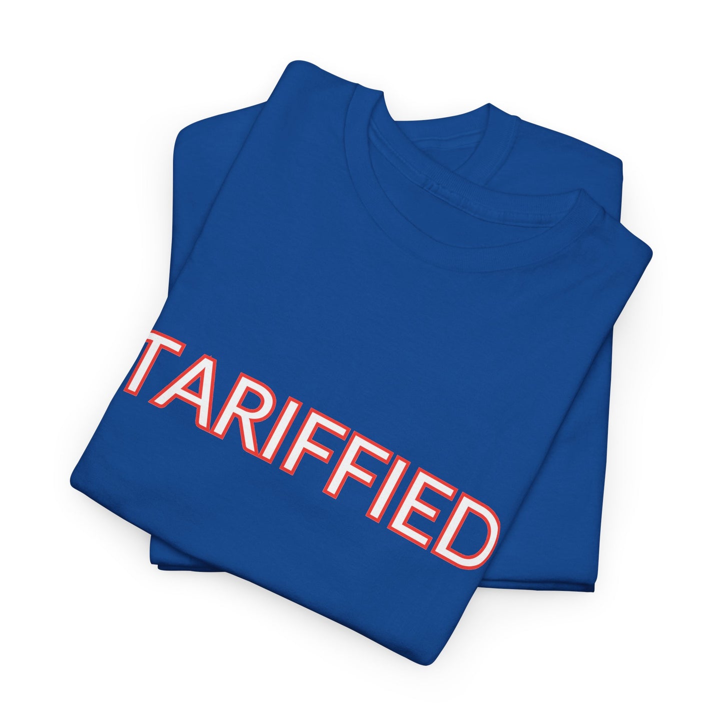 Tarrified // Unisex Heavy Cotton Tee - Scary Economy Statement Shirt