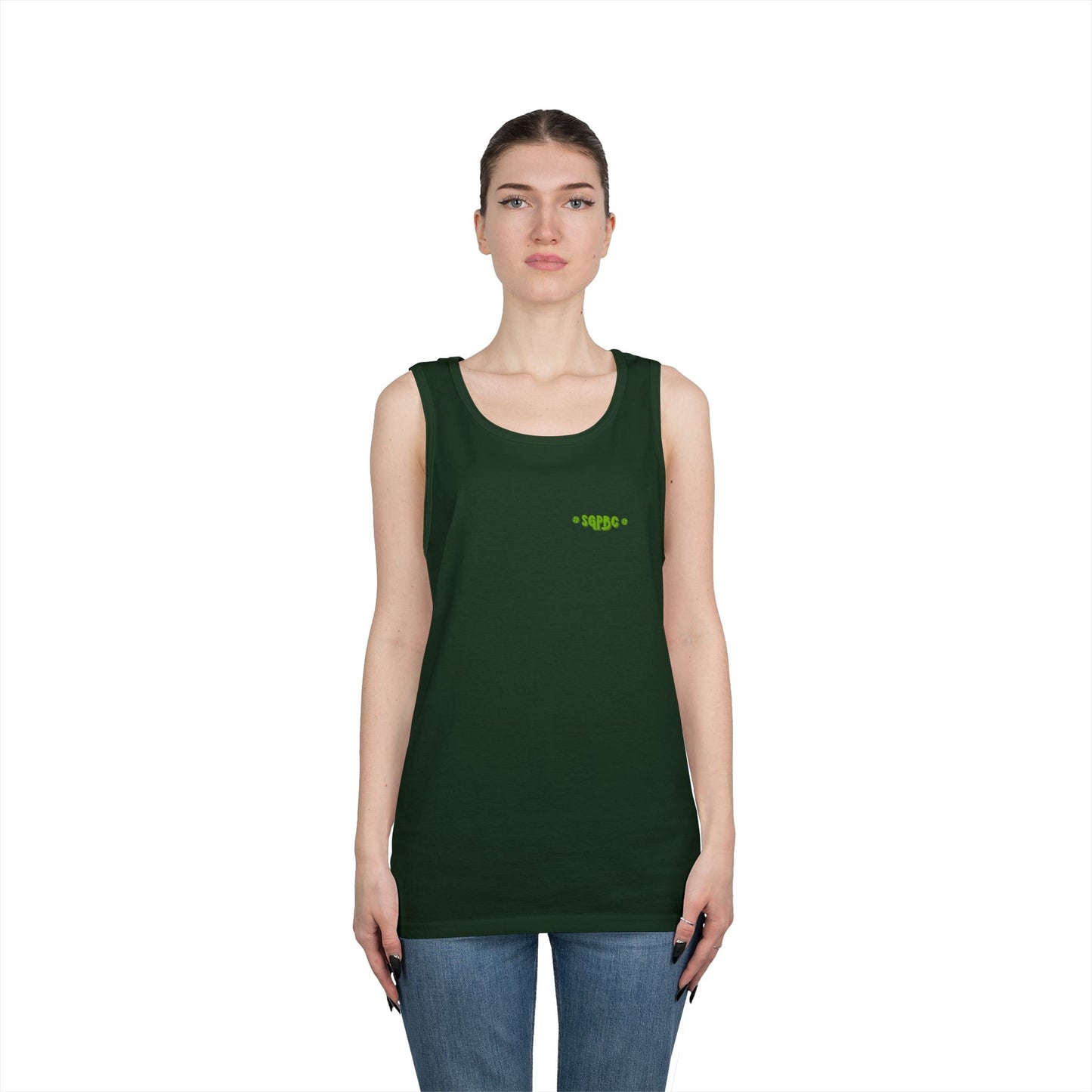 SGPBC // Green // Unisex Heavy Tank Top