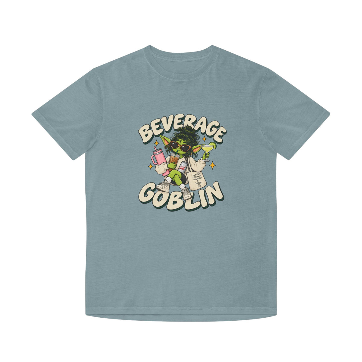 Beverage Goblin T-Shirt — Cute Retro Drink Lover Tee