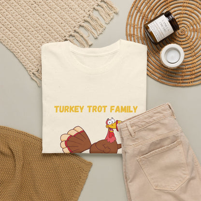 Turkey Trot Family // Unisex Jersey Short Sleeve Tee