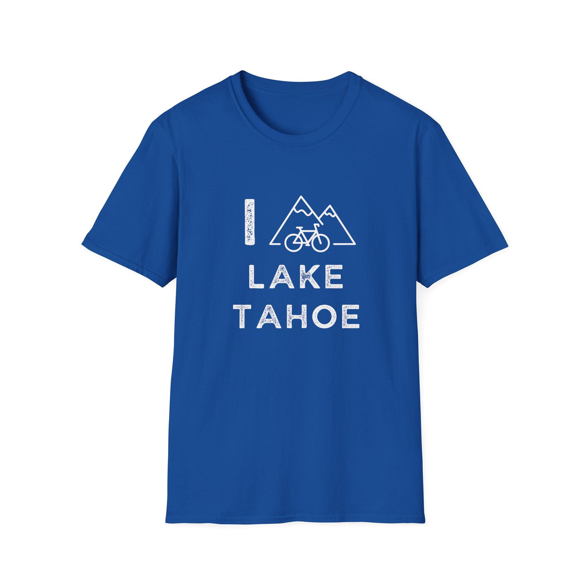 I (Mountain) Bike Lake Tahoe // Unisex Softstyle T-Shirt