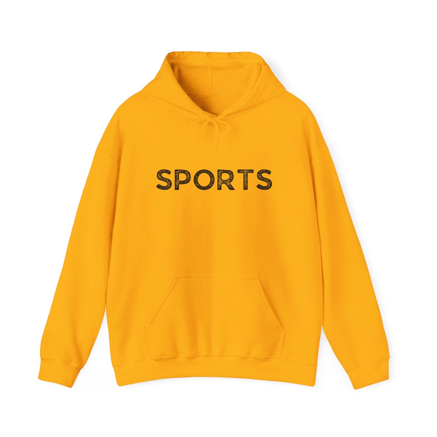 Sports // Unisex Heavy Blend™ Hooded Sweatshirt - Black Text