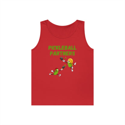Pickleball Partners 2 // Unisex Heavy Cotton Tank Top