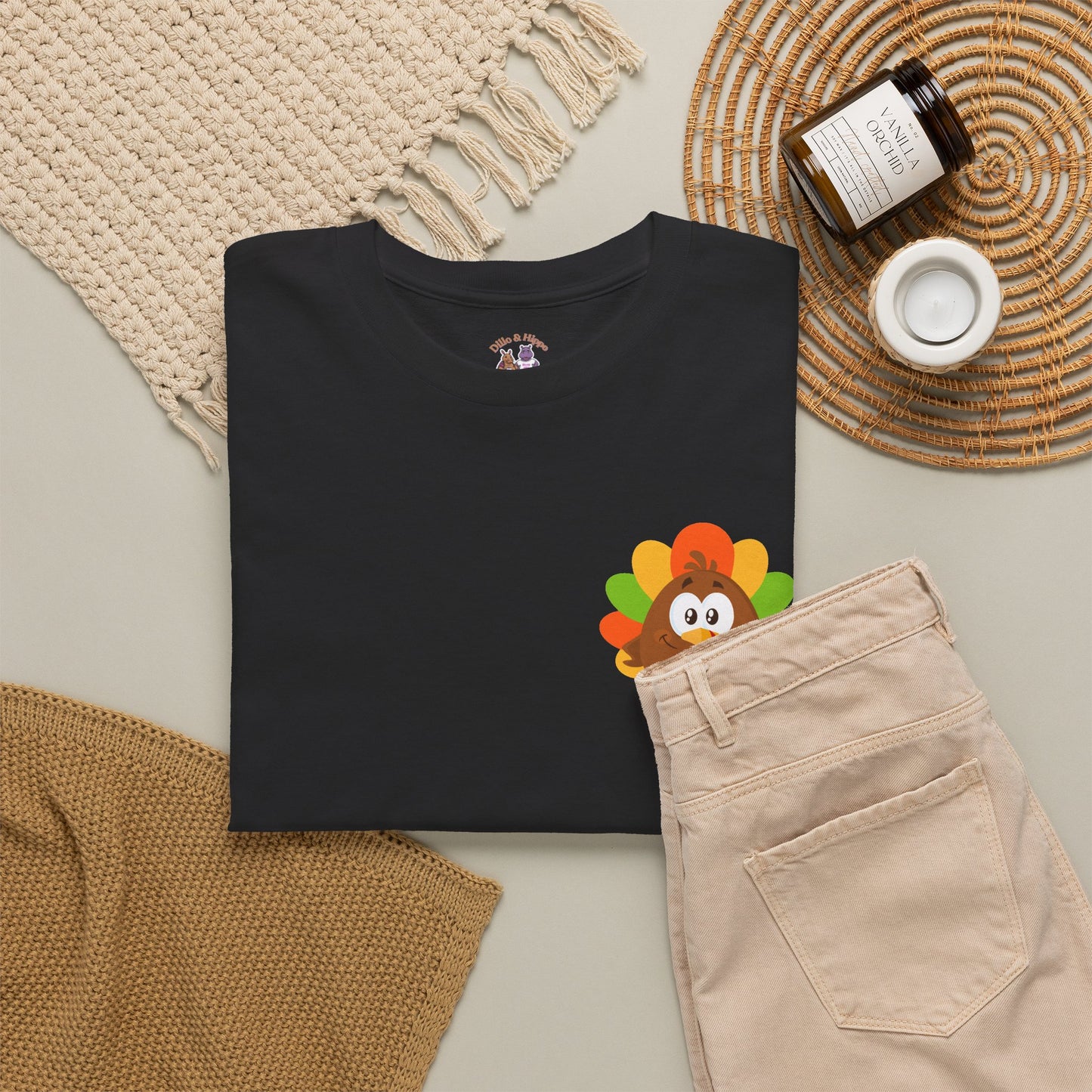 Happy Friendsgiving // Double Sided Unisex Jersey Short Sleeve Tee