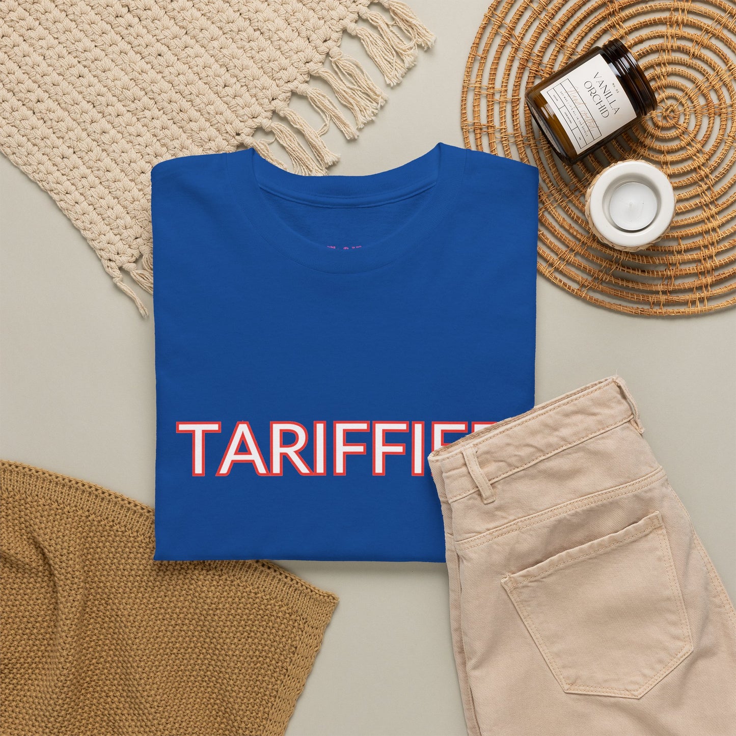Tarrified // Unisex Heavy Cotton Tee - Scary Economy Statement Shirt