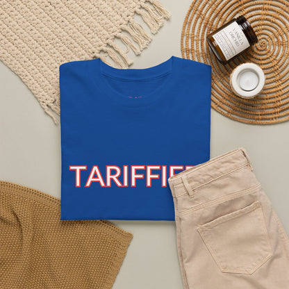 Tarrified // Unisex Heavy Cotton Tee - Scary Economy Statement Shirt