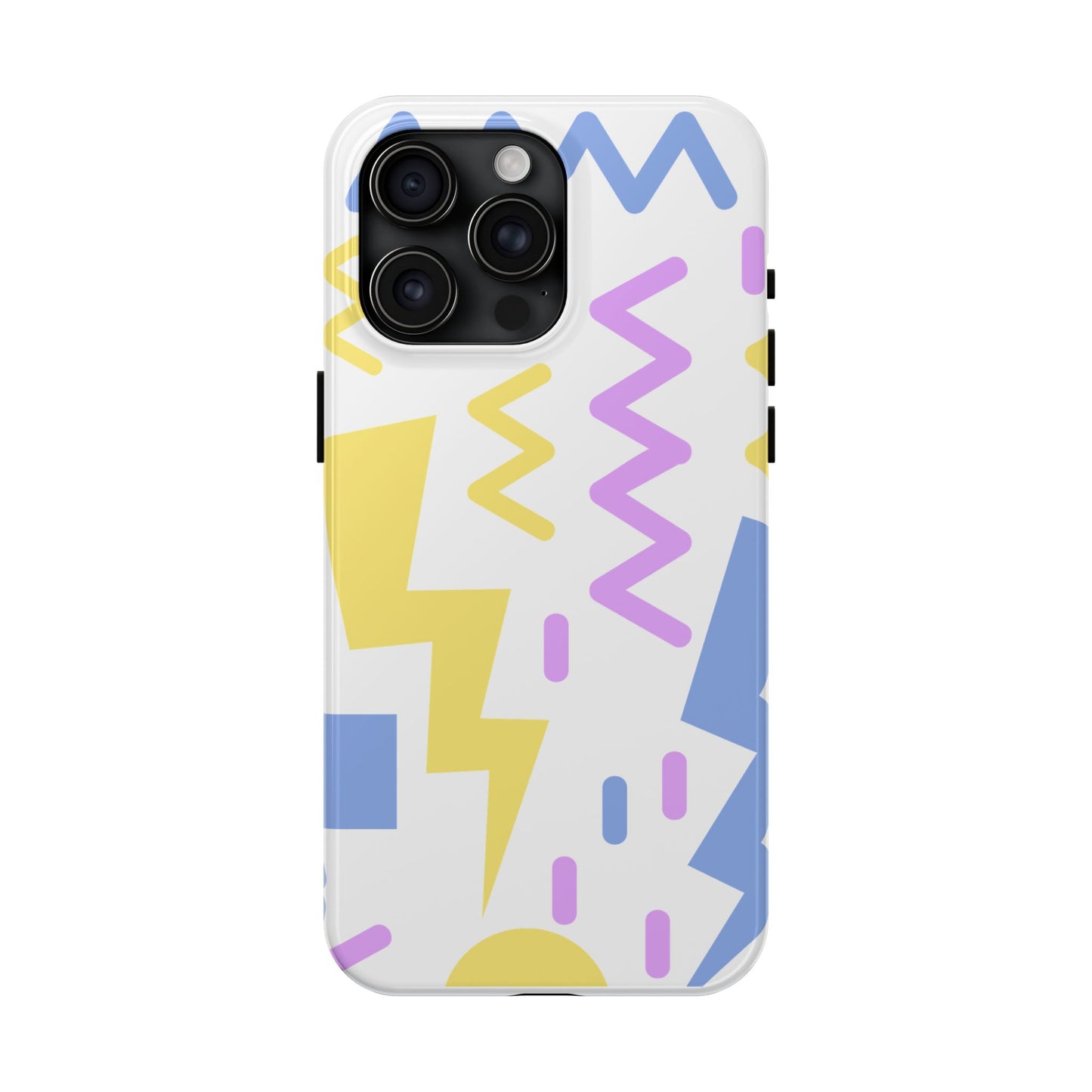 Zig Zag and Shapes // iPhone Case