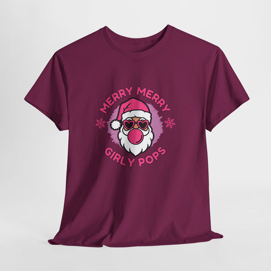 Merry Merry Girly Pops Christmas Tee