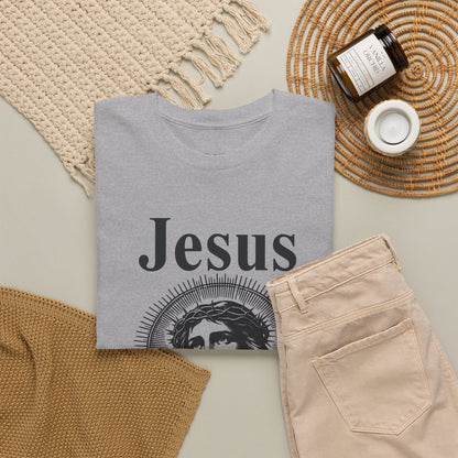 Religious Humor Unisex Heavy Cotton Tee - "Jesus Didn't Look Like This"
