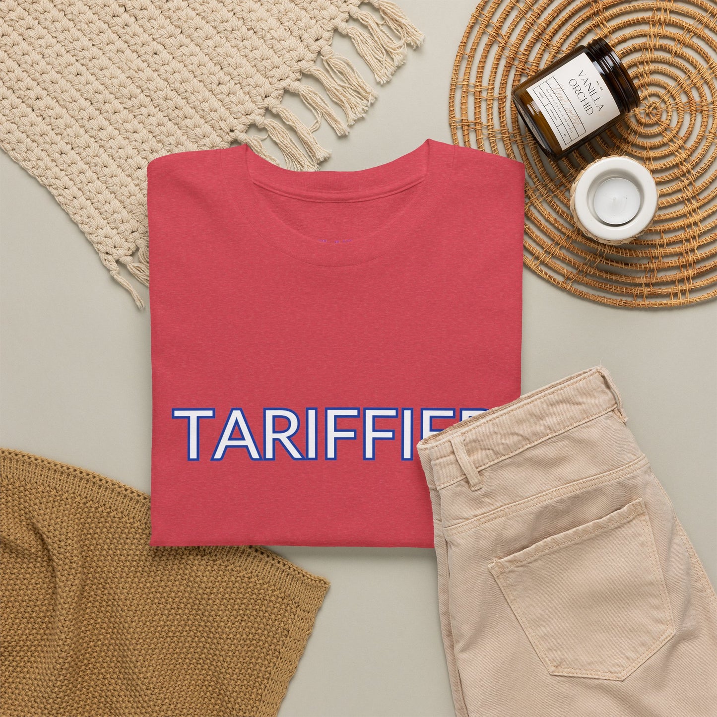 Tarrified // Unisex Heavy Cotton Tee - Scary Economy Statement Shirt