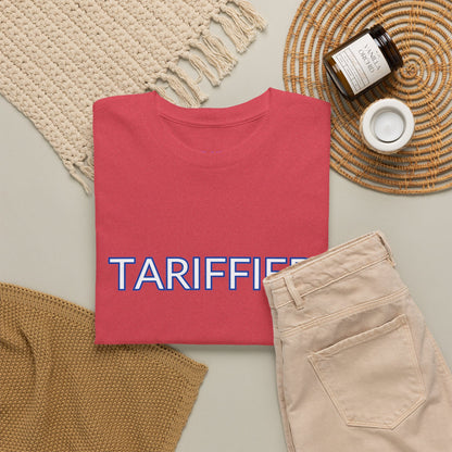 Tarrified // Unisex Heavy Cotton Tee - Scary Economy Statement Shirt