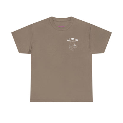 Oh My My Vintage Vinyl Graphic - Pocket Placement // Unisex Heavy Cotton Tee - Perfect for Music Lovers