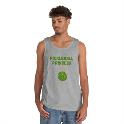 Pickleball Princess // Unisex Heavy Cotton Tank Top