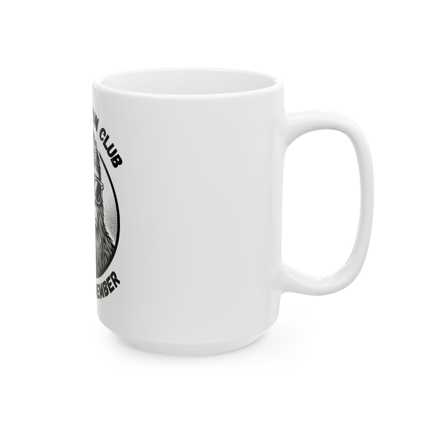Barefoot Run Club Founding Member // Ceramic Mug, (11oz, 15oz)