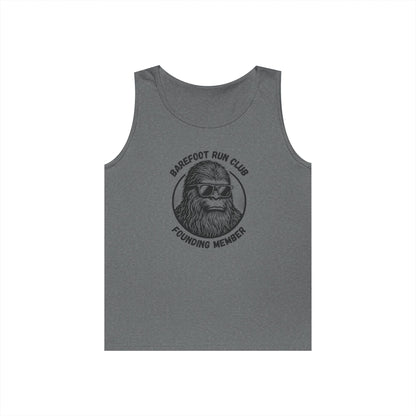 Barefoot Run Club Founding Member //  Unisex Heavy Cotton Tank Top