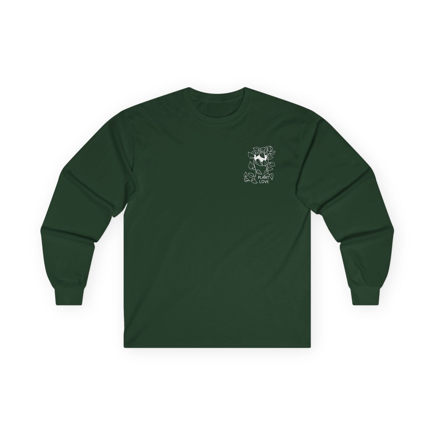 polyPLANTorous // Unisex Long Sleeve Tee - Botanical Design for Plant Lovers